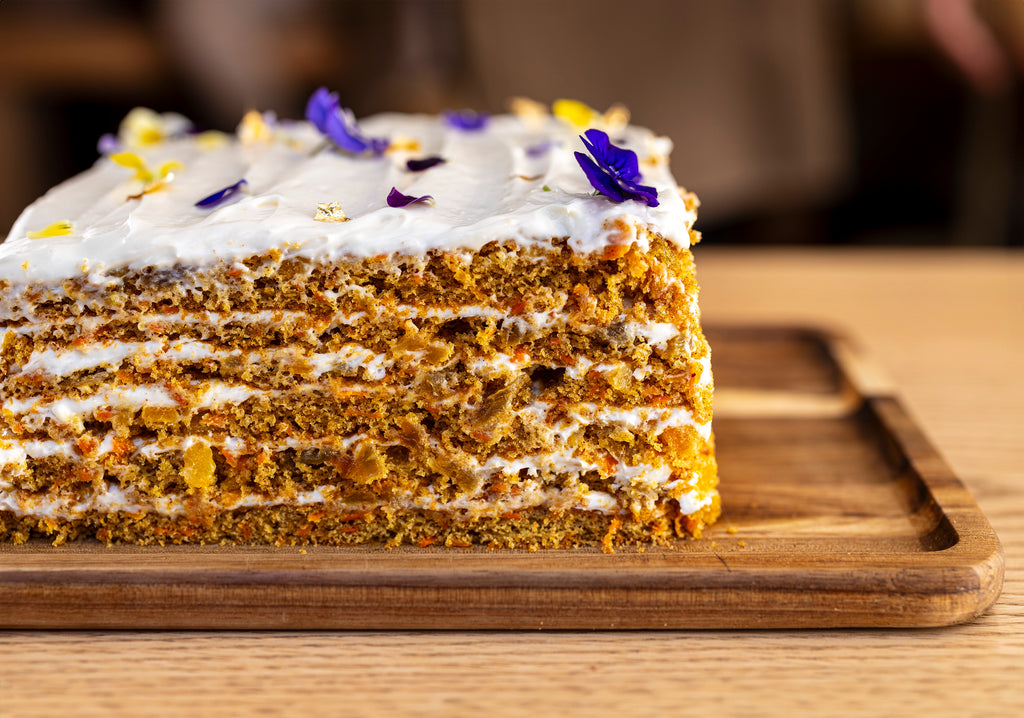 Carrot Cake de La Macaria, detalle