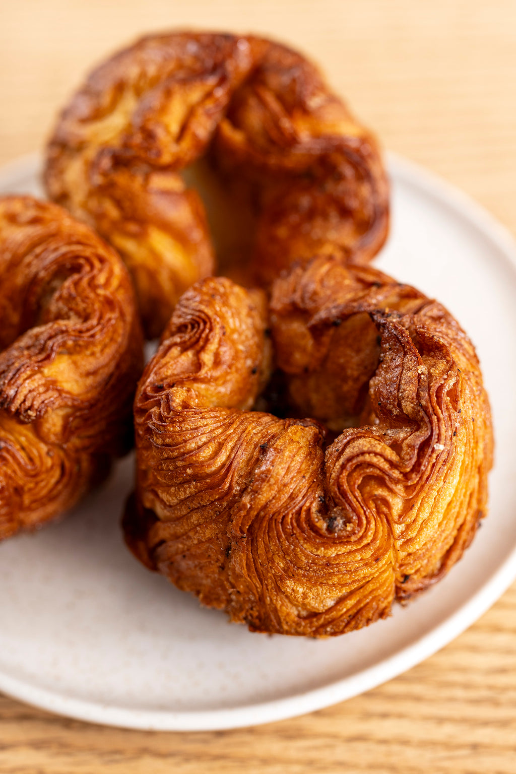 Kouign Amann de La Macaria, detalle